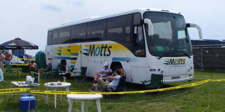 Motts Travel Volvo B12B Plaxton Panther MT04MTT